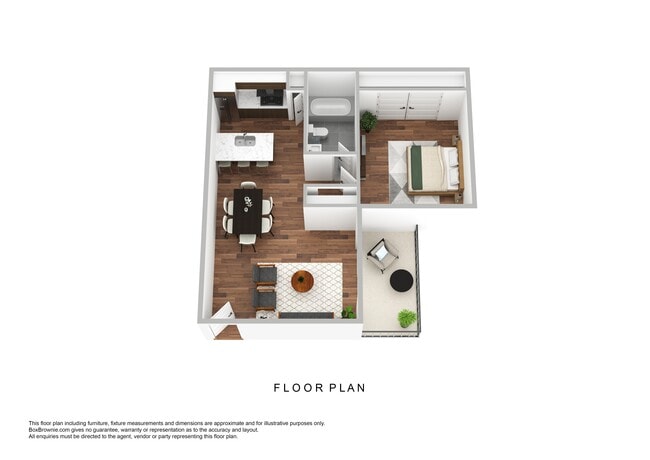 Floorplan - Ninety-Nine44 on Walnut