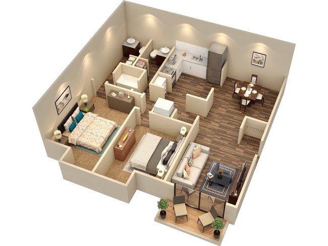 Floorplan - The Standard at 2690