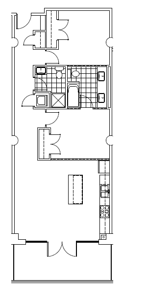 2BR/2BA - Chesapeake Lofts