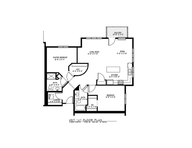 Floorplan - Silver Creek Apartments