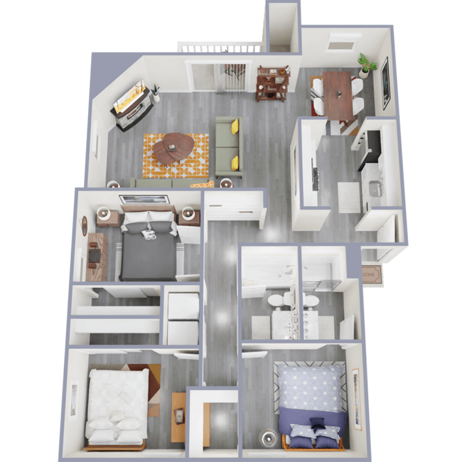 Floorplan - Tides on Timberglen