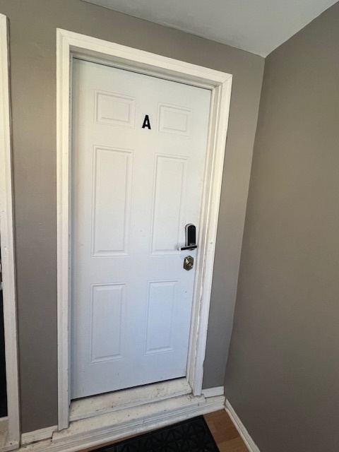 Front door - Mud room - 1748 Sheridan Ave