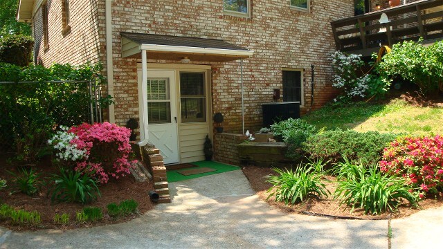 Door to Apartment with Parking for One Car - 3817 Cline Dr SE