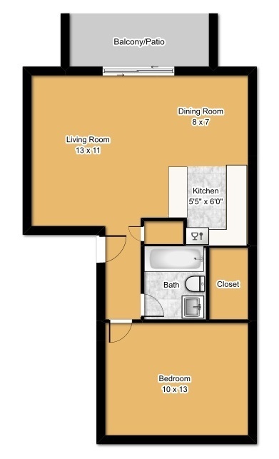 Floorplan - The Square at 59 Caroline