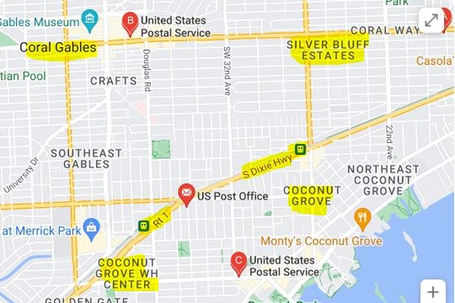 Great location near University of Miami, transportation (Metro), and night life! - 2385 SW 25th St