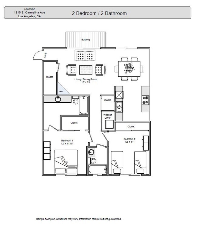 Floorplan - Carmelina Lofts
