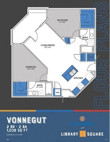 Floorplan - The Congress at Library Square