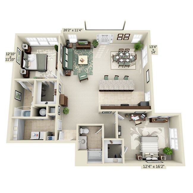 Floorplan - Bell Arlington Ridge