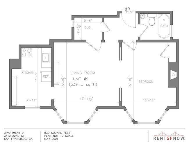 Floorplan - 3410 22nd Street