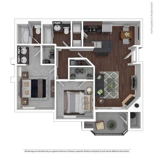 Floorplan - Broadleaf Apartments