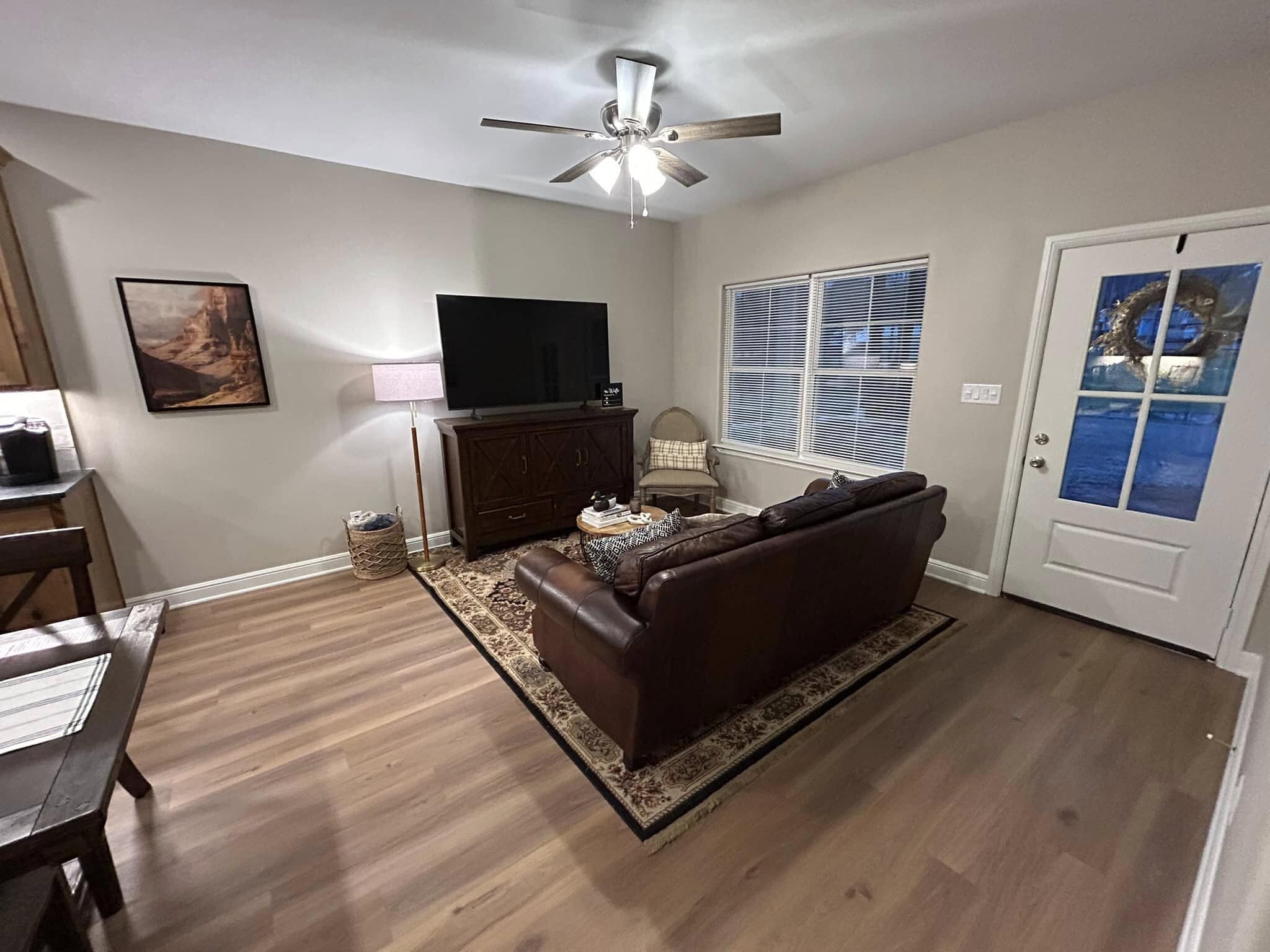 Furnished living room for reference - 330 Compound Dr