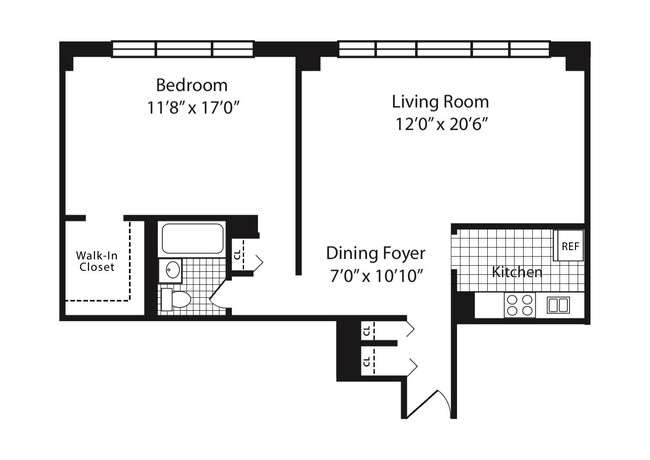 Floorplan - The Ashford NYC