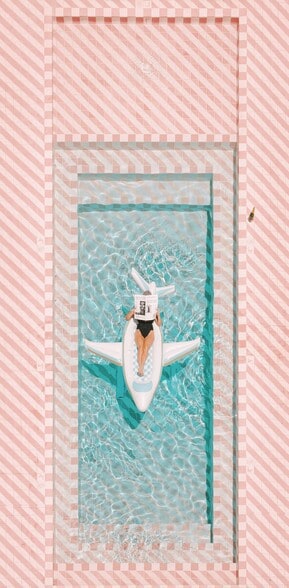Canopy Pool Overhead - Bishop North