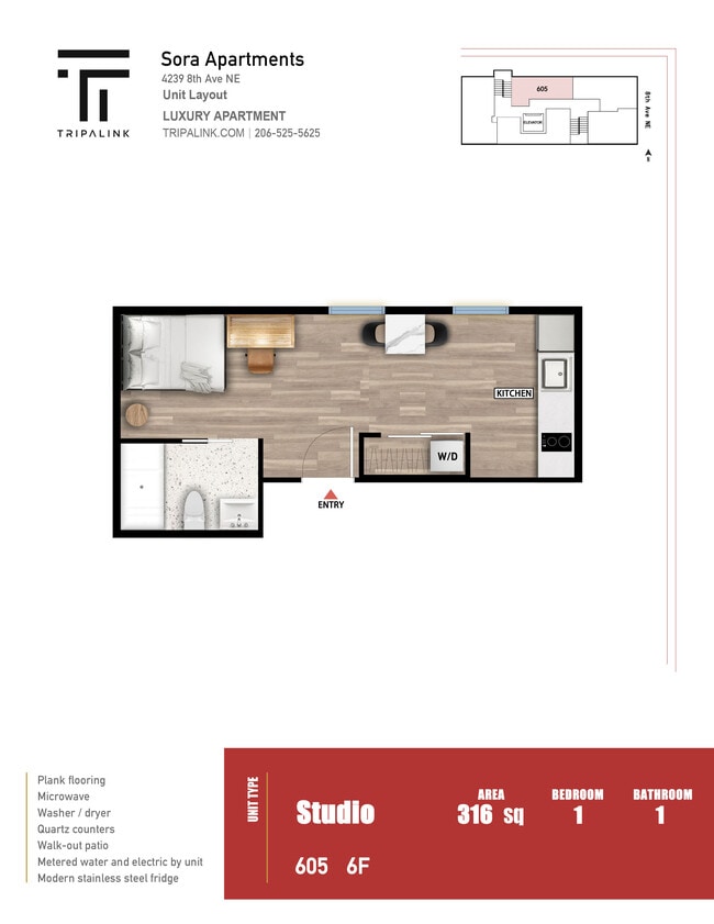 Floorplan - Sora Apartments