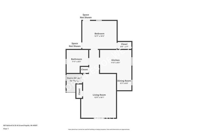 Building Photo - Available Now | 1 Bedroom 1 Bath Upper Lev...