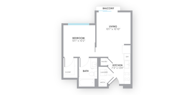 Floorplan - AMP Luxury Apartments