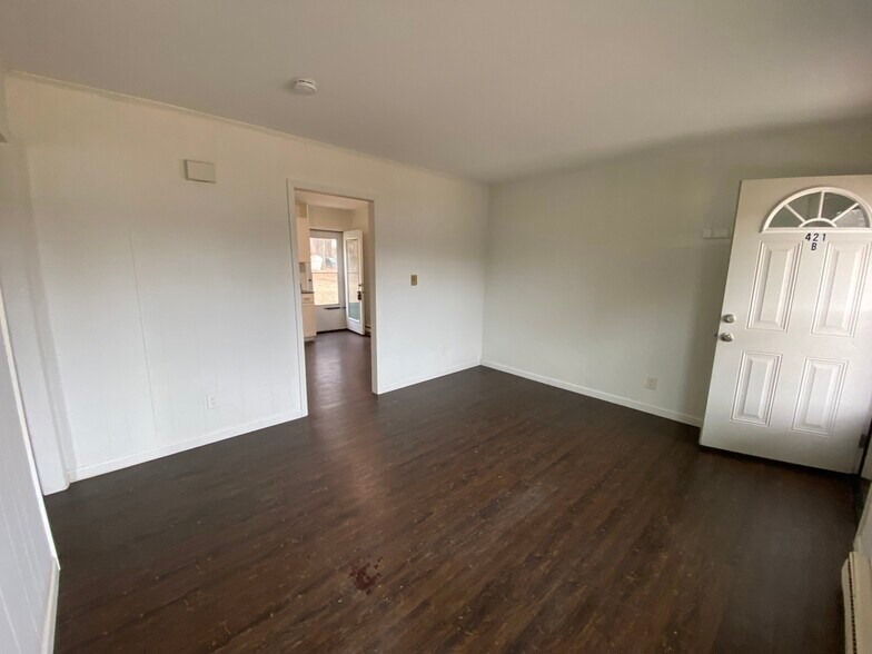 Living Room from entry - 421 Faucette Mill Rd.