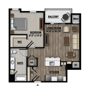 Floorplan - Parc at Princeton Junction
