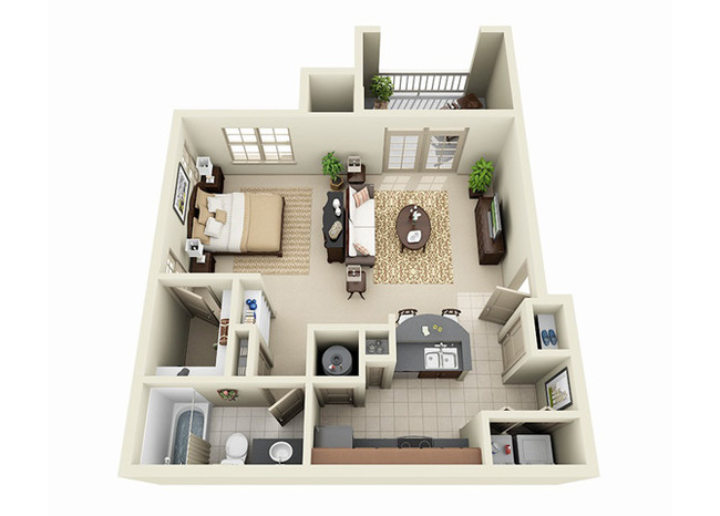 Floorplan - Stone Creek at Brookhaven Apartment Homes