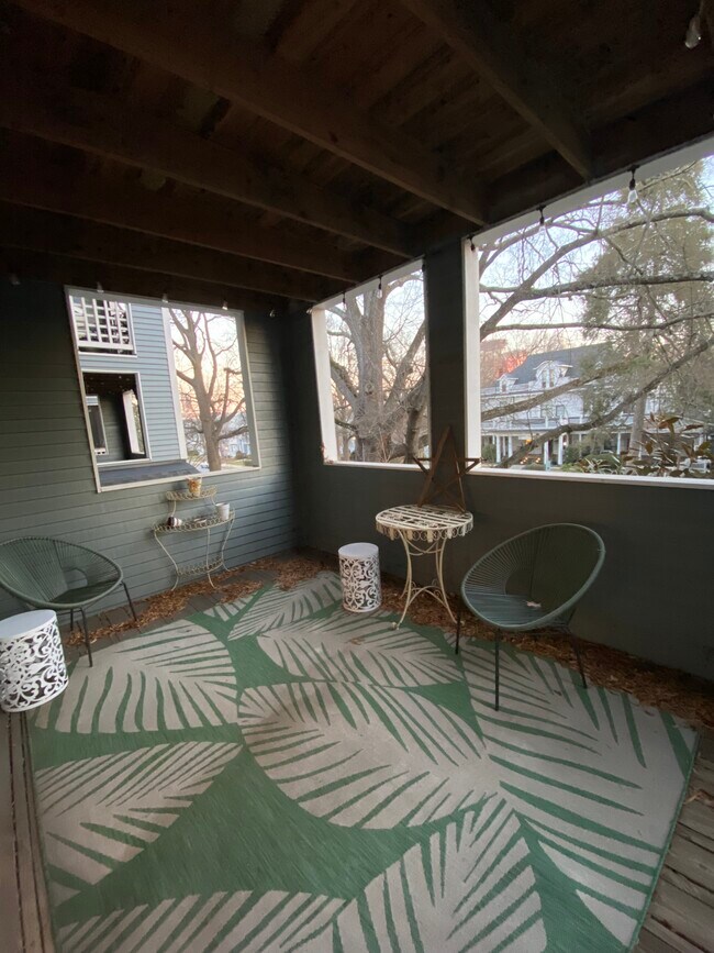 Beautiful balcony - 300 E Park Ave
