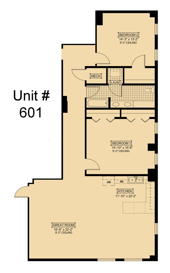 Floorplan - Tapp's Building