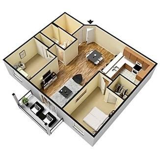 Floorplan - Roosevelt West Apartments