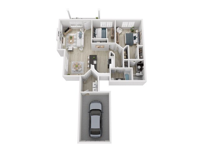 Floorplan - Bradley Park Apartments