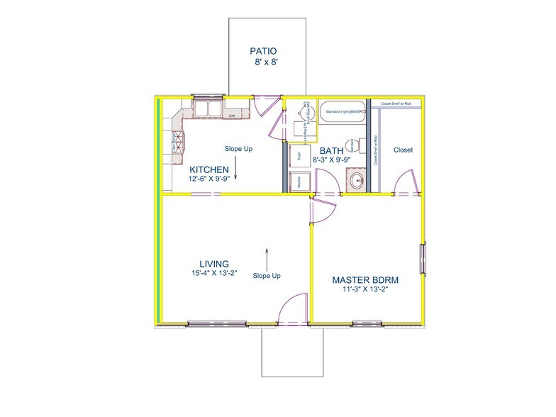 Floor Plan - 461 Virginia Ct