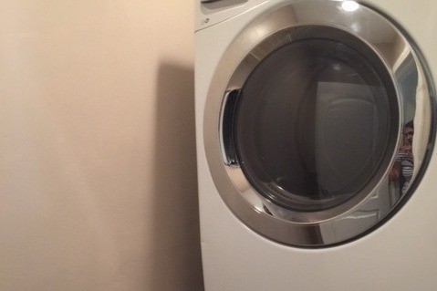 full size washer/dryer in laundry room - 1350 Curson S Ave