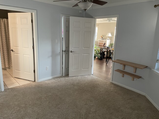 Master bedroom showing door into walk-in closet - 417 Olmsted Park Pl