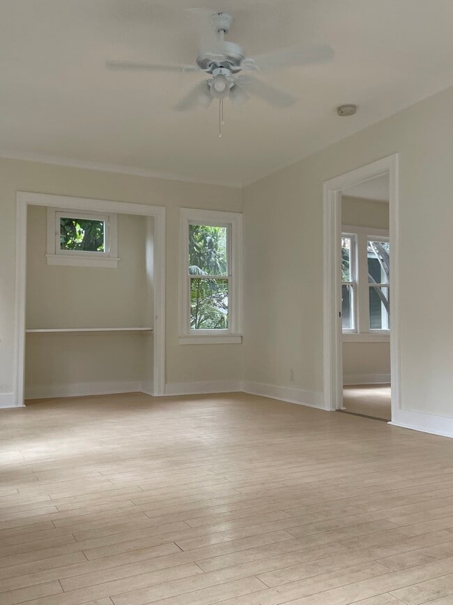 Living room (with built in desk) - 1223 N Orange Grove Ave