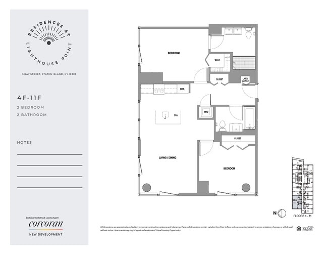 Floorplan - The Residences at Lighthouse Point