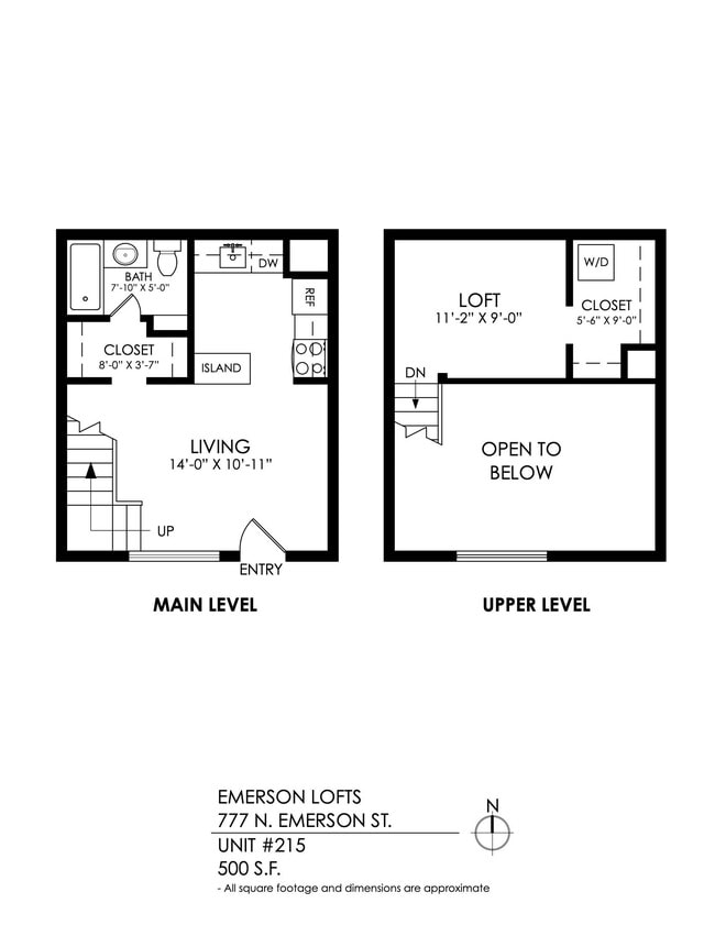 Floorplan - Emerson Lofts