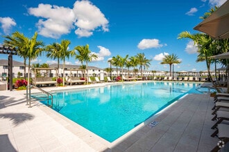 Resort-Style Swimming Pool with Cabanas - Catalina at Miramar