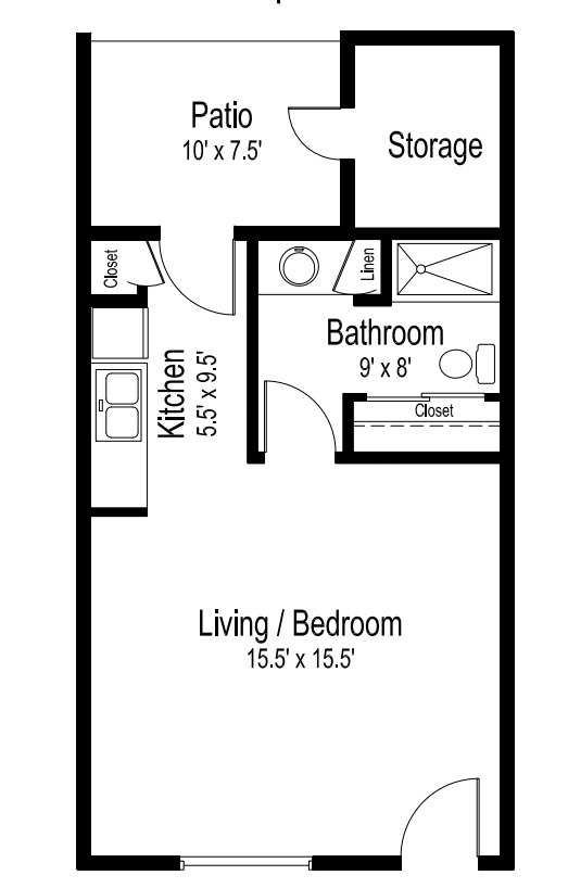 Floorplan - Fellowship Square Historic Mesa