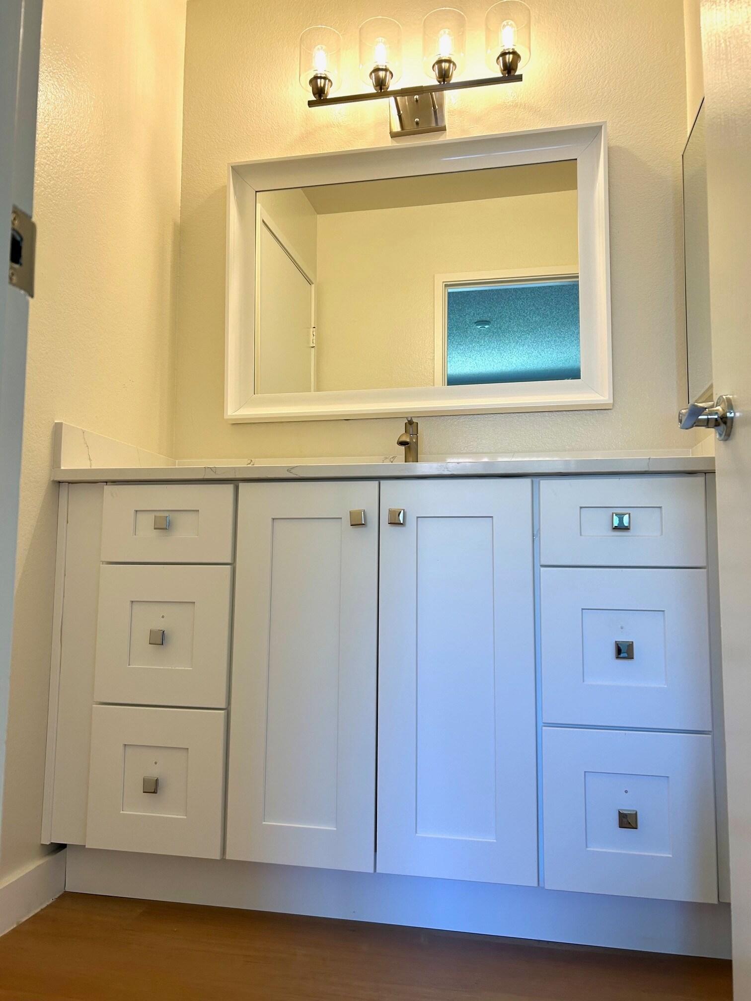 New vanity with quarts top - 4910 Lowry Rd