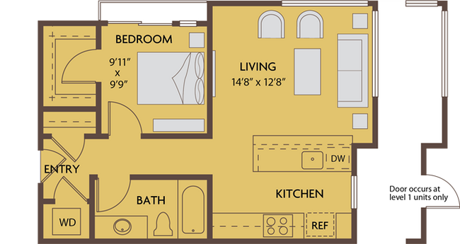 Floorplan - Greenhouse Apartments