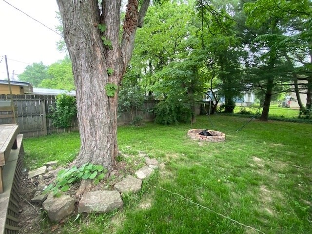 fenced yard - 215 E Vermilya Ave