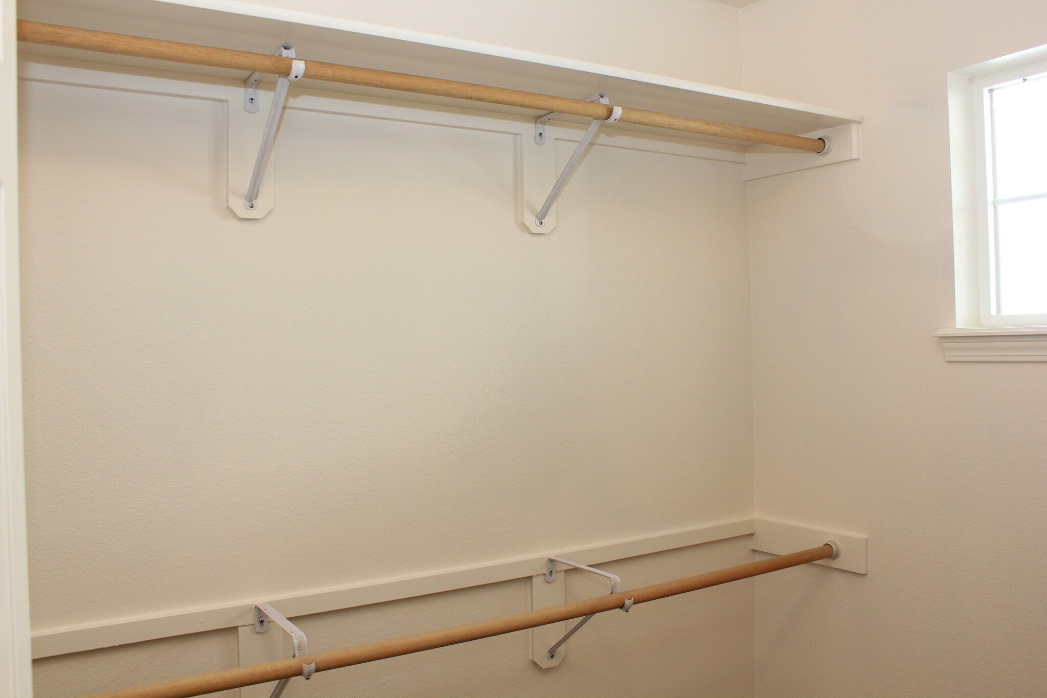 Walk-in Closet With Window & Shelves - 7626 W Opohonga Ln