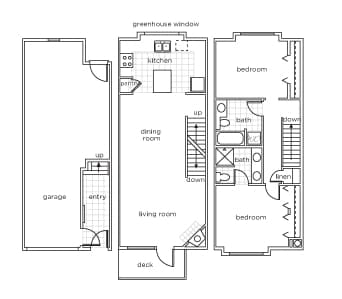 2BR/2BA - NorthWynd at Columbia Shores