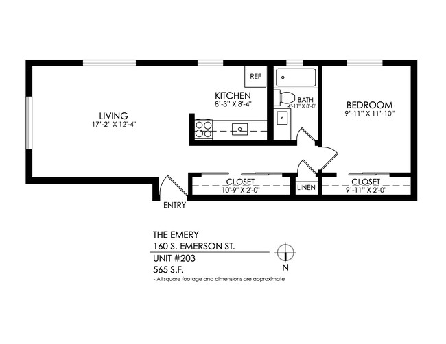 Floorplan - The Emery