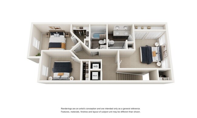 Floorplan - Prince Place Townhomes
