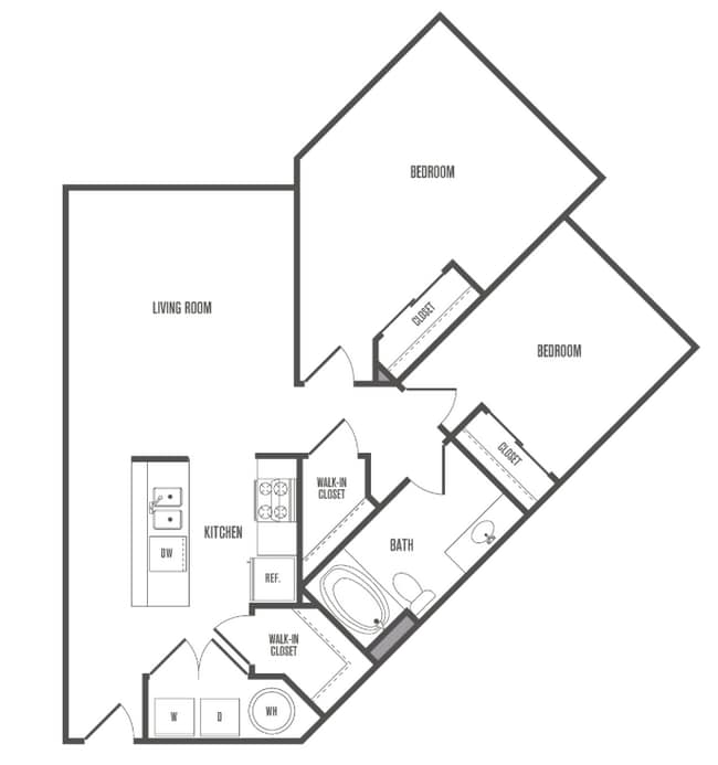 Floorplan - La Cantera Senior Apartments