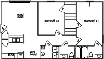 2BR/2BA - Abby's Place
