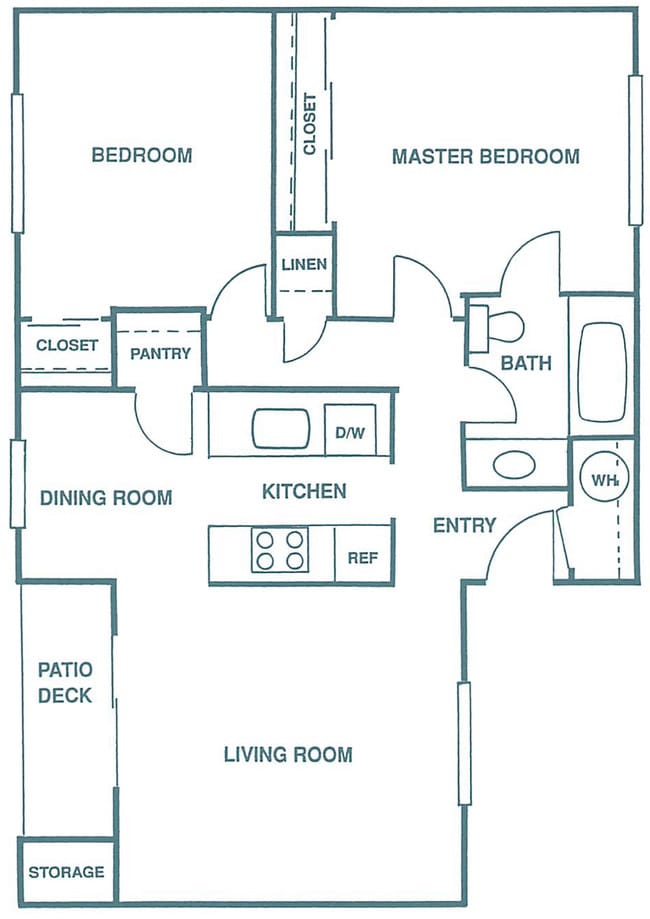 Floorplan - Melrose on 91