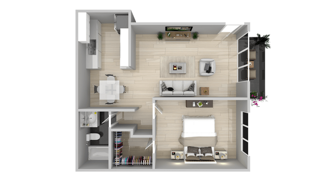 Floorplan - Latitude Apartments at Mission Valley