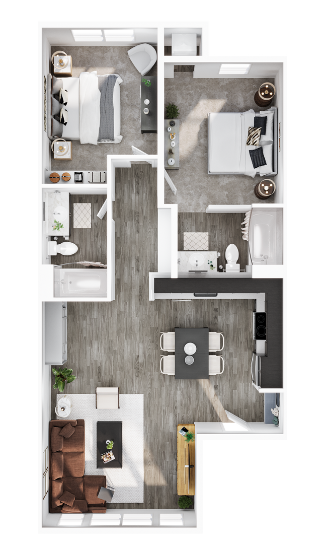 2x2 - Red Table Apartments