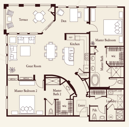 2BR/2.5BA - Terra Bella