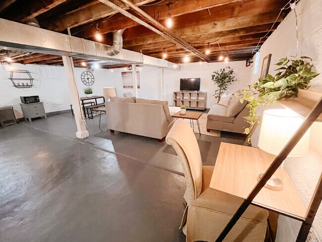 Small desk for remote office. - 2802 Linden Ave