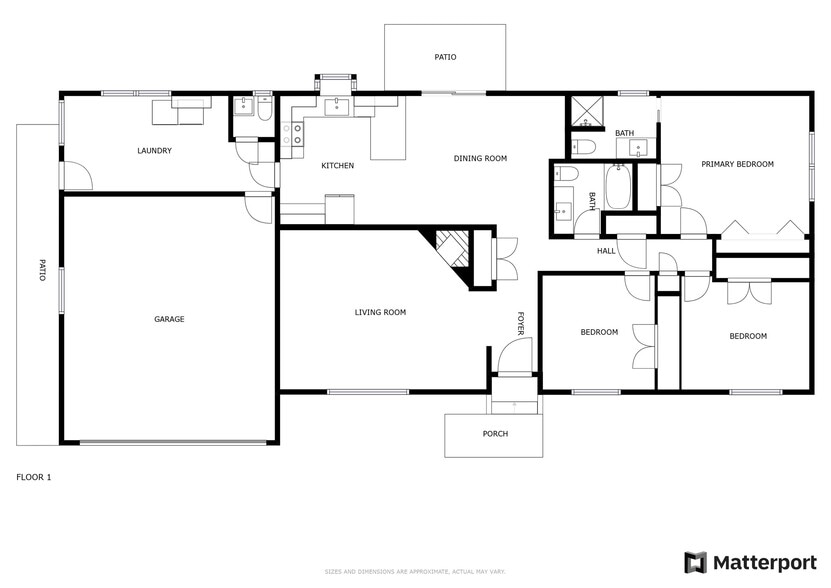 Floor Plan - 3601 NE 145th St